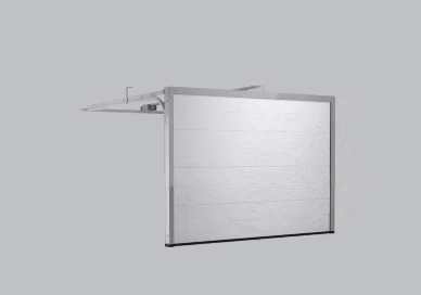 Puerta seccionable de garaje