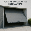 puerta basculante automatica de garage
