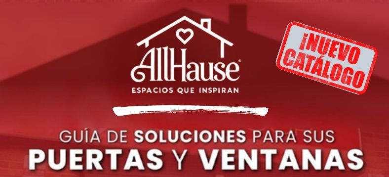 Nuevo catálogo AllHause de puertas y ventanas PVC